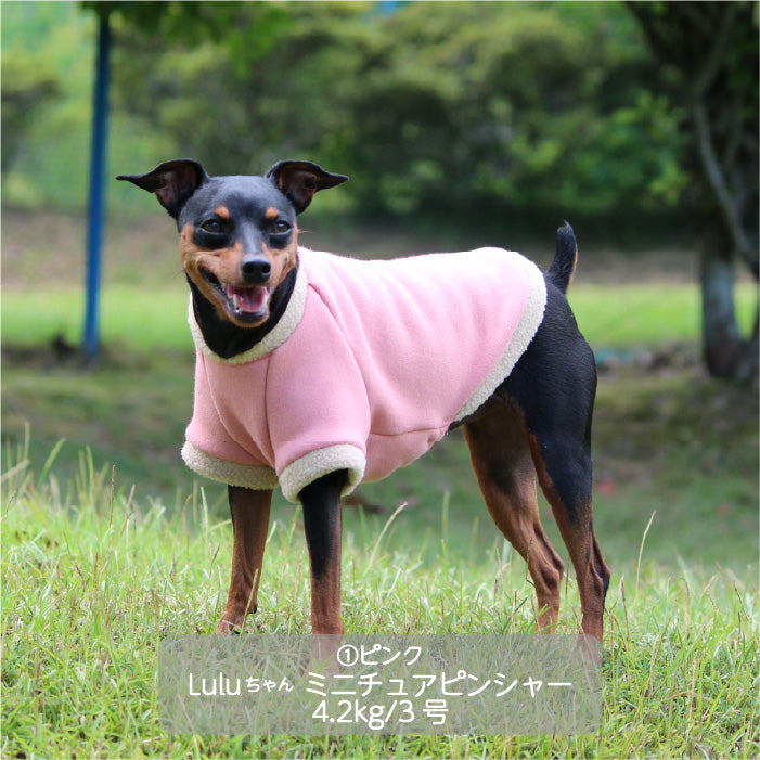 <font size="3">小型犬・胴長・ダックス</font> <br>裏ボア半袖Tシャツ