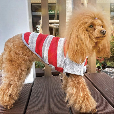 Web限定ボーダーTシャツ 2 小型犬・胴長・ダックス - VERY-PET