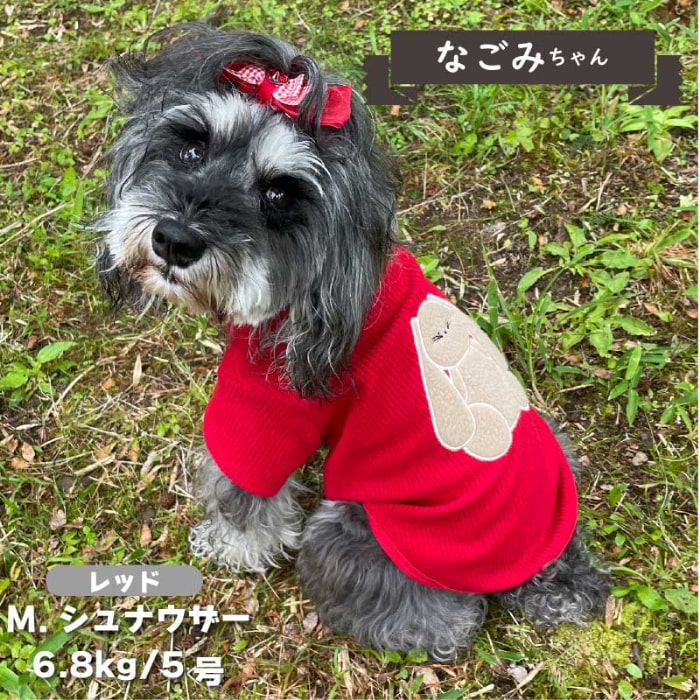 ワッペンTシャツ 小型犬・ダックス用 - VERY-PET