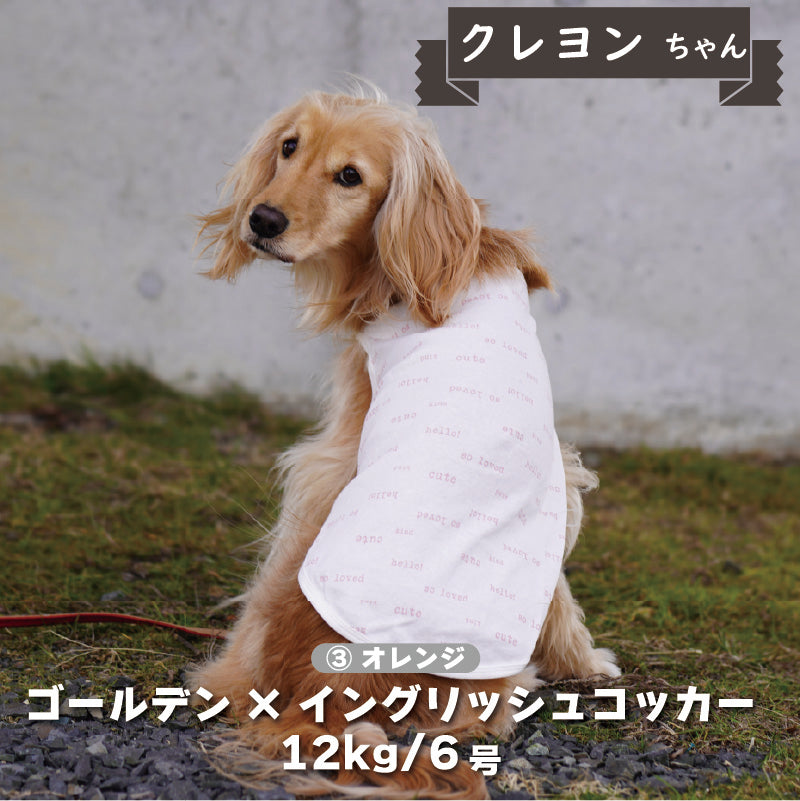 【Web限定】プリントタンクトップ 中型犬 - VERY-PET