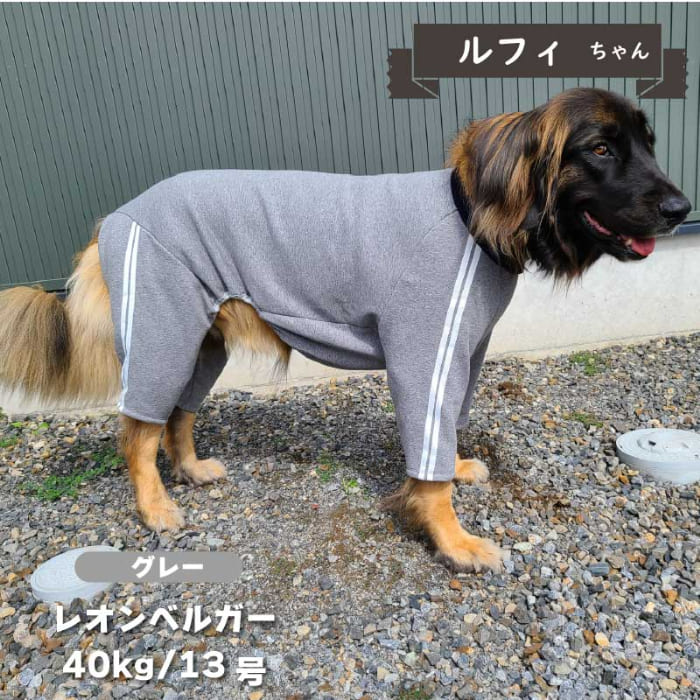 ジャージ風カバーオール 超大型犬 - VERY-PET